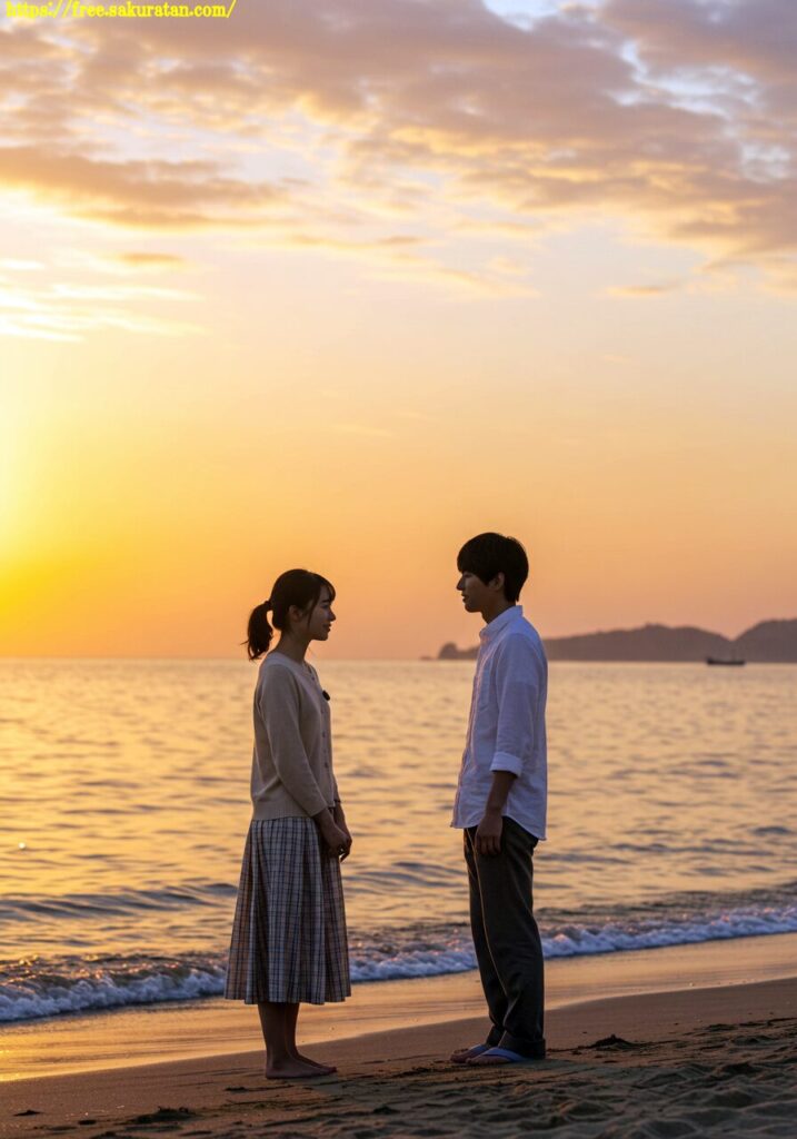 夕暮れ、波音、そして君 16 13 未分類