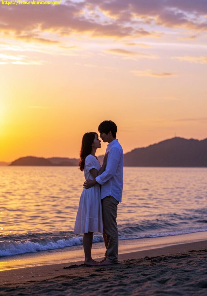 夕暮れ、波音、そして君 18 15 未分類