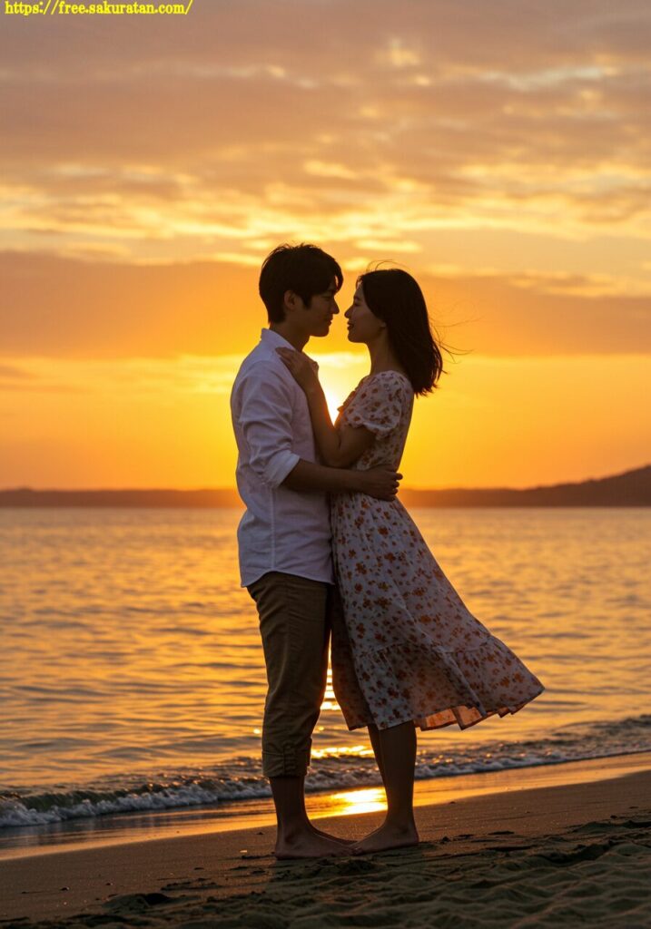 夕暮れ、波音、そして君 19 17 未分類