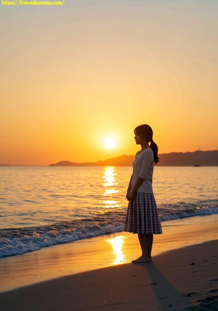 夕暮れ、波音、そして君 4 2 未分類