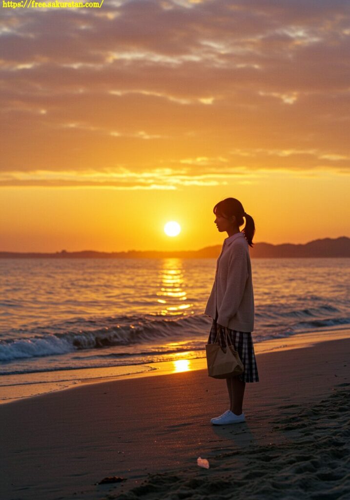 夕暮れ、波音、そして君 5 3 未分類