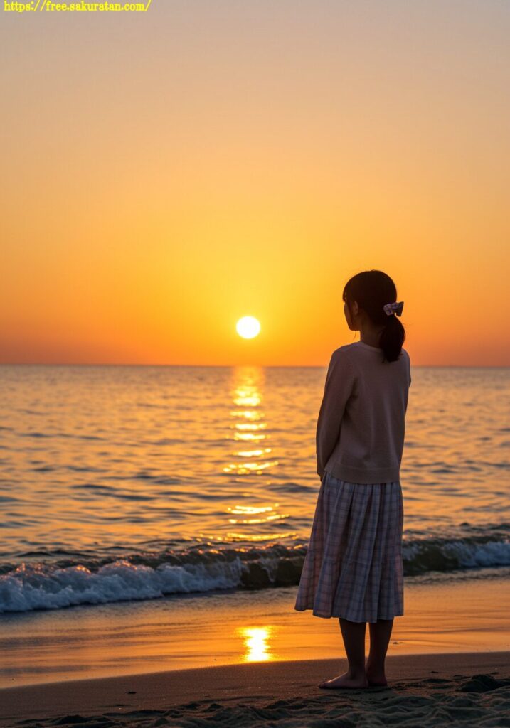 夕暮れ、波音、そして君 10 7 未分類