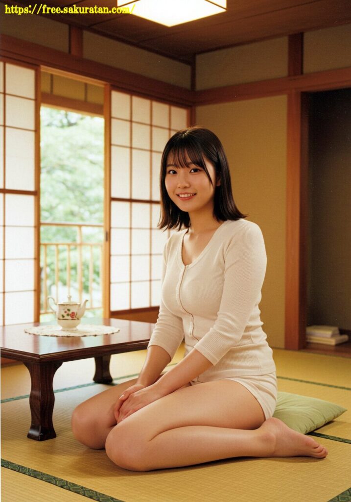 【まるで本物】柔らかな午後の日差しが似合う彼女。自然体すぎてAIって気づける? 5 20250525 3 213 ショートパンツ